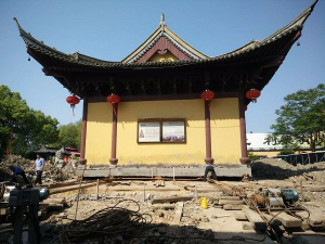 西安楼房平移古建筑平移